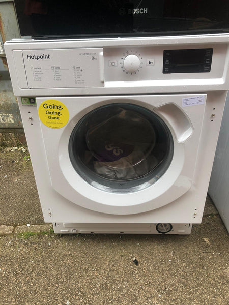 Hotpoint Biwmhg81484uk 8kg Washing Machine Integrated White 1400 Safeer Appliances Ltd