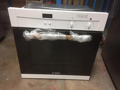 neff single electric oven white