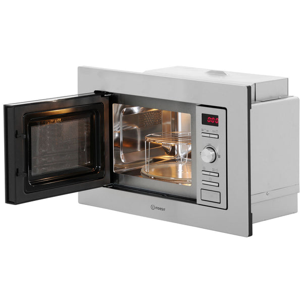 Indesit mwi122 2x built in deals microwave