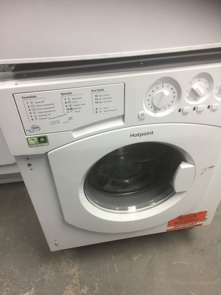 hotpoint bhwm1492 integrated washing machine