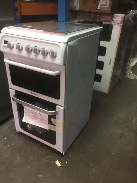 hotpoint ultima gas cooker white