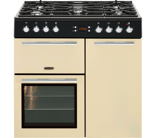 Leisure induction clearance range cooker 90cm