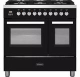 Britannia RC-9TG-ST-K - 90cm Dual Fuel Range Cooker - Black Gloss