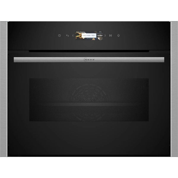 Neff N70 C24MR21N0B Compact Oven with Microwave Function - Stainless S ...