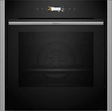 Neff N70 Slide and Hide B54CR31N0B Built-In Electric Single Oven - Stainless