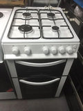 LOGIK LFSTG50W Full Gas Cooker - White