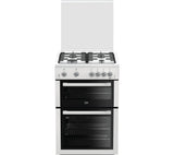 BEKO XTG611W 60cm Gas Cooker - White