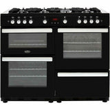 Belling Cookcentre110G 110cm 7 Burners A/A Gas Range Cooker Black 444444101