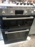 Bosch Serie 2 MHA133BR0B Built in Electric Double Oven Stainless Steel