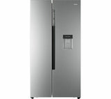 HAIER HRF-522WS6 American-Style Fridge Freezer - Silver