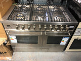 ILVE Venezia KD1006WE3 - 100cm Dual Fuel Range Cooker - Stainless Steel