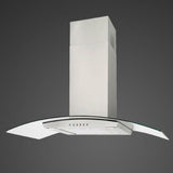 Luxair LA90-ARTIS CVD-SS 90cm Extractor Hood - Stainless Steel