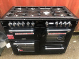 Stoves Richmond S1100G Black 110cm Gas Range Cooker 444410803