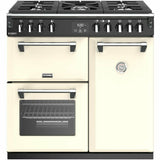 Stoves Richmond S900G Range Cooker 90cm Gas in Classic Cream 444444904 in stock