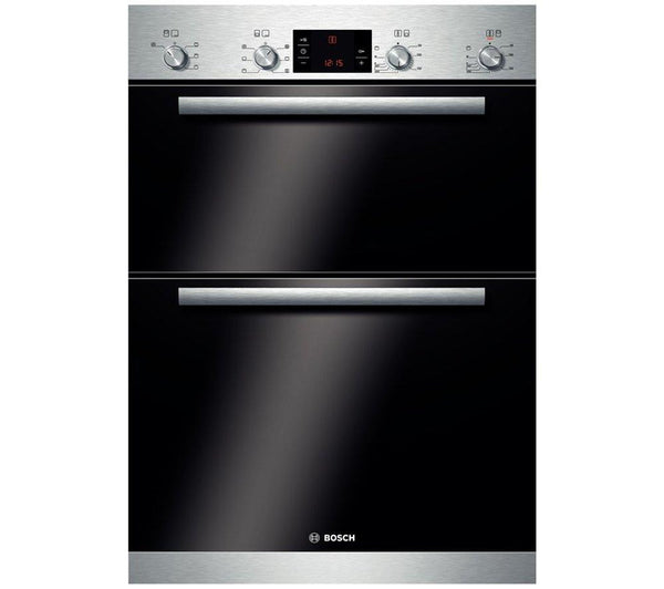 BOSCH Serie 6 Classixx HBM43B150B Electric Double Oven - Stainless Ste ...